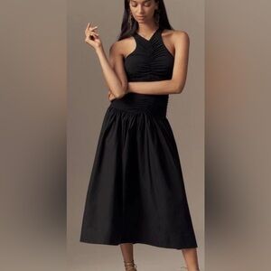 Anthropologie Black Dress